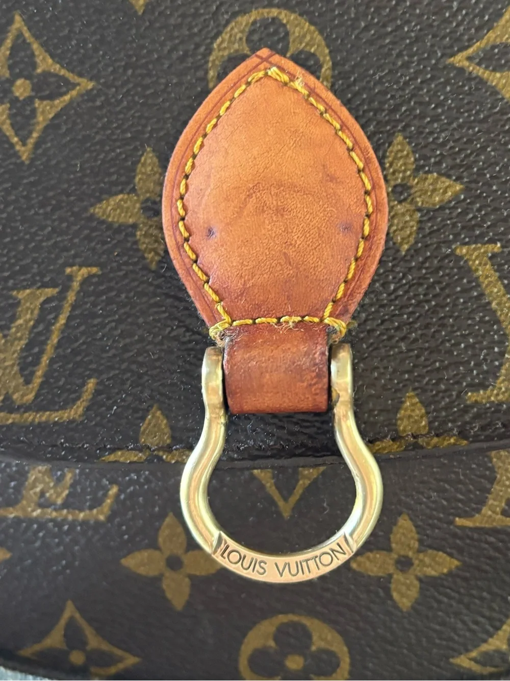 Louis Vuitton Saint Cloud PM Shoulder Bag Monogram M51244 882VI